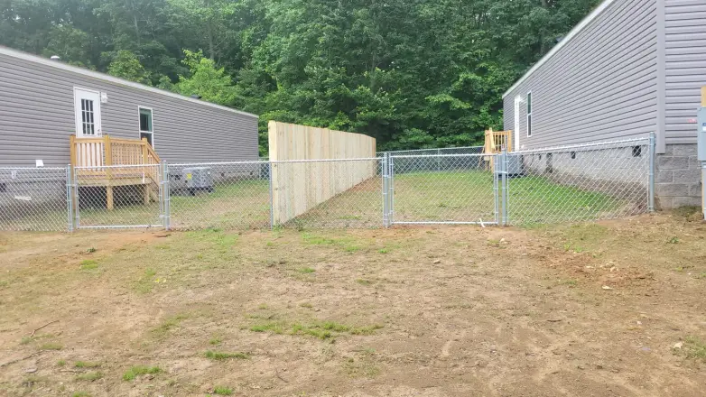 Chain Link fence built by RB Fence