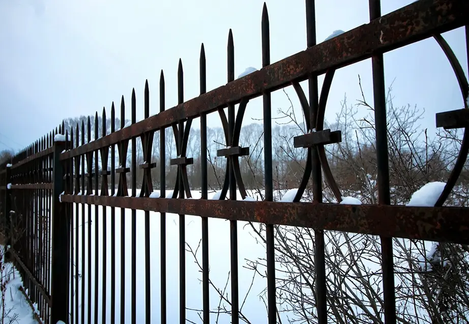 Fence at an Abandoned Cemetery